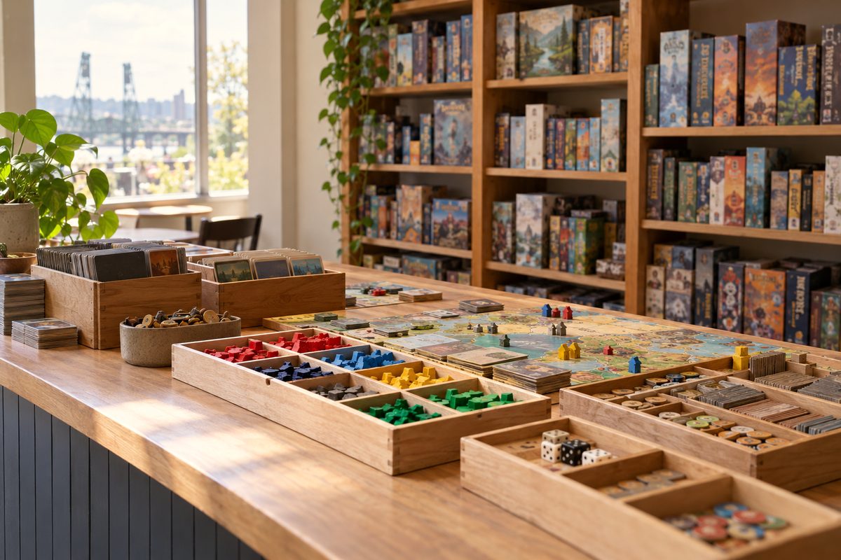 Consultation and test fitting counter at 1500 Southwest 1st Avenue in Portland